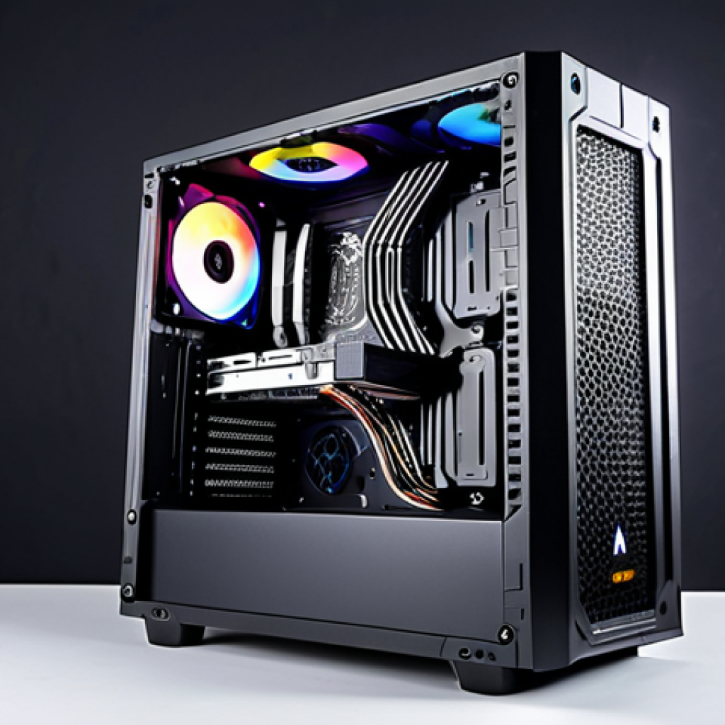 High-Performance Gaming PC Build**

"A meticulously assembled high-end gaming PC with a visible Z790 motherboard (or X670E), large air cooler (or AIO liquid cooler), and high-end GPU. Internal components are neatly arranged with clean cable management. Case has a mesh front panel and RGB lighting. safe for work, appropriate content, fully clothed, professional, perfect anatomy, correct proportions, natural pose, high quality."

**