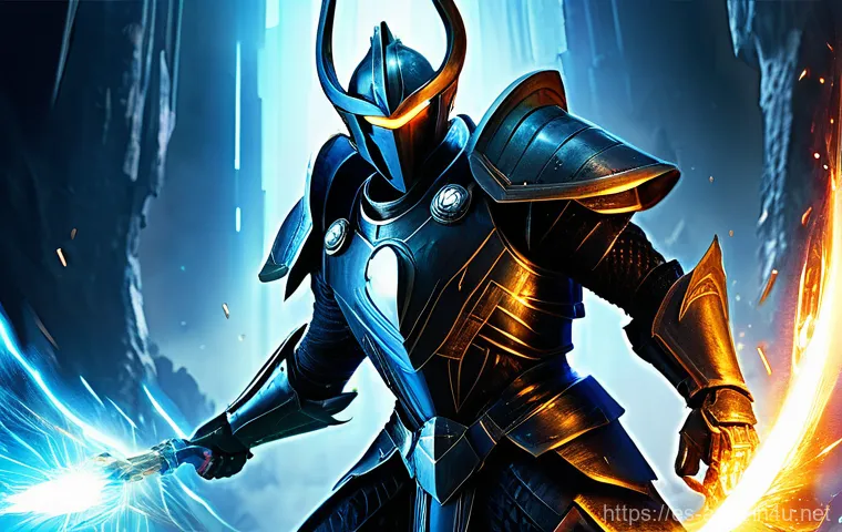 아레스 신규 캐릭터 출시 정보 - **Prompt:** A majestic, full-body shot of the new Guardian from "Ares: Rise of Guardians," standing ...